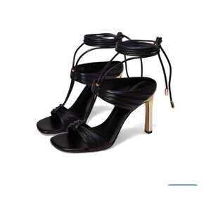 Michael Kors Black Strappy Heels